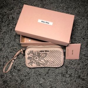 Miu Miu wristlet